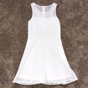 White Dainty Hooligan Dress